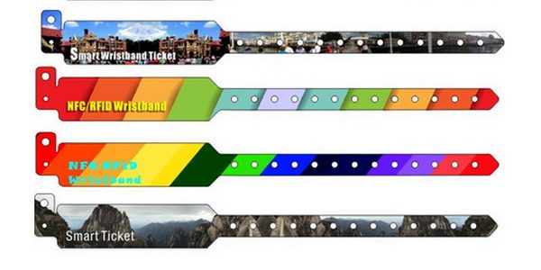 一次性智能腕带 腕带 一次性腕带 复合纸腕带 PVC腕带 可打印腕带