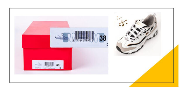 华苑RFID电子标签，用于鞋子库存管理